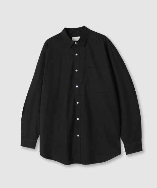 And Again(アンドアゲイン)の「コンフォートペーパーシャツ(ブラック)(シャツ/ブラウス・メンズ・その他・SMALL/MEDIUM/LARGE)」の3枚目の写真
