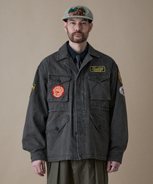 PENFIELD（ペンフィールド）の「[TRAILWEAR] アサベットパッチフィールドジャケット ダークブラック_FR1WJ82U（ミリタリージャケット）」