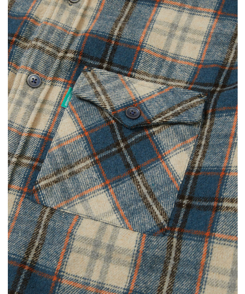 MMLG（エムエムエルジー）の「[Mmlg] PLAID FLANNEL SHIRT (BLUE)（シャツ/ブラウス・レディース・その他・SMALL/MEDIUM/LARGE/X-LARGE）」の5枚目の写真