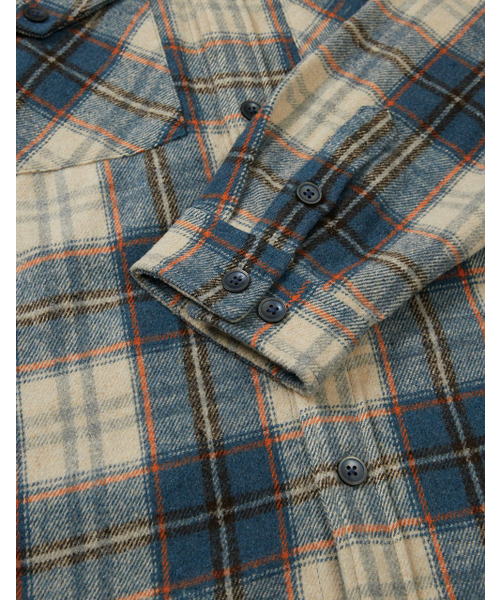 MMLG（エムエムエルジー）の「[Mmlg] PLAID FLANNEL SHIRT (BLUE)（シャツ/ブラウス・レディース・その他・SMALL/MEDIUM/LARGE/X-LARGE）」の6枚目の写真