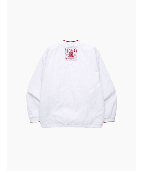 MENASOO(ミナス)の「HEARTTRACK VNECK NYLON ANORAK JACKET_WHITE(ナイロンジャケット・レディース・ホワイト・FREE)」の7枚目の写真
