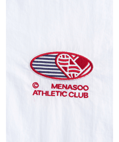 MENASOO(ミナス)の「HEARTTRACK VNECK NYLON ANORAK JACKET_WHITE(ナイロンジャケット・レディース・ホワイト・FREE)」の10枚目の写真