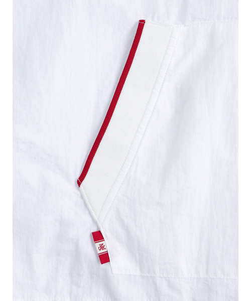 MENASOO(ミナス)の「HEARTTRACK VNECK NYLON ANORAK JACKET_WHITE(ナイロンジャケット・レディース・ホワイト・FREE)」の11枚目の写真