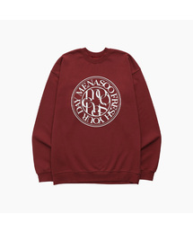 UNISEX_CIRCLE LOGO SWEATSHIRT_RED