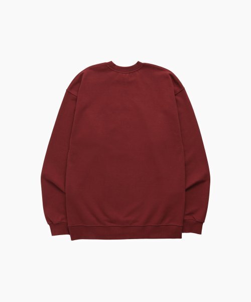 MENASOO（ミナス）の「UNISEX_CIRCLE LOGO SWEATSHIRT_RED（スウェット・レディース・レッド・F）」の2枚目の写真