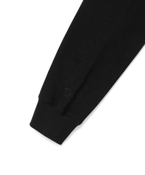 Cavish(カビシ)の「W CLASSIC LOGO ZIP UP HOODIE BLACK(CV2EFFM482A)(パーカー・レディース・ブラック・FREE)」の5枚目の写真