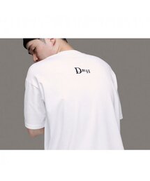 DXOH（ディソエイチ）の「ロゴTシャツ [ホワイト]（Tシャツ/カットソー）」