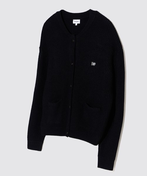 D2s Over Fit Cardigan (BLACK)