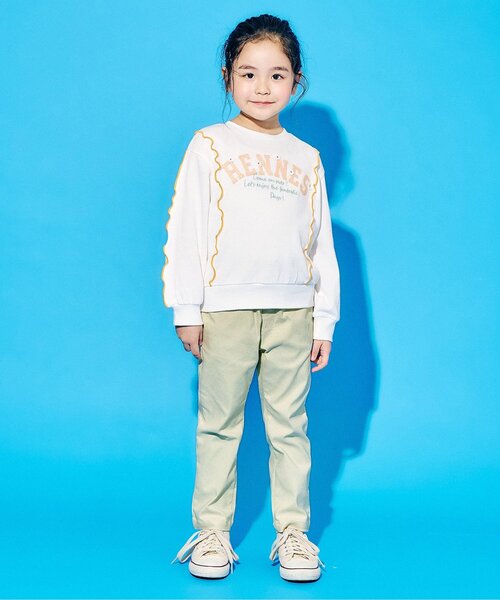 Seraph（セラフ）の「とってものびーるパンツ_ジュニア対応（その他パンツ・キッズ・グリーン/ブラック/ベビーピンク/ブルー/クリーム・130/80/100/120/140/110/90）」の6枚目の写真