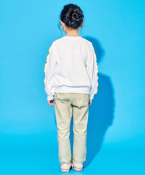 Seraph（セラフ）の「とってものびーるパンツ_ジュニア対応（その他パンツ・キッズ・グリーン/ブラック/ベビーピンク/ブルー/クリーム・130/80/100/120/140/110/90）」の7枚目の写真