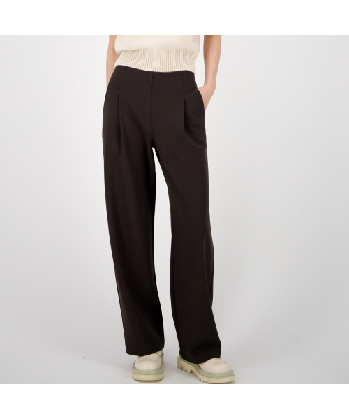 ACUD(アクド)の「Relax-slacks _Brown(スラックス・レディース・ダークブラウン・SMALL/MEDIUM/LARGE)」の1枚目の写真