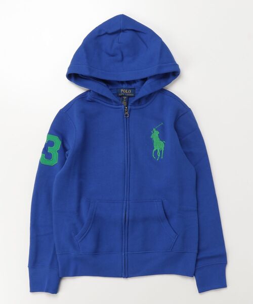Big Pony フリース フルジップ フーディ（パーカー）｜POLO RALPH
