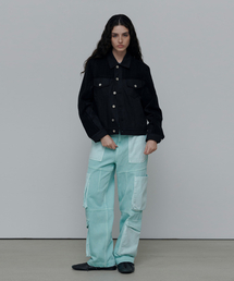 ANYTIME LOREAK（エニタイムロレーク）の「CAMELLIA BIG CARGO PANTS-MINT(W)（その他パンツ）」