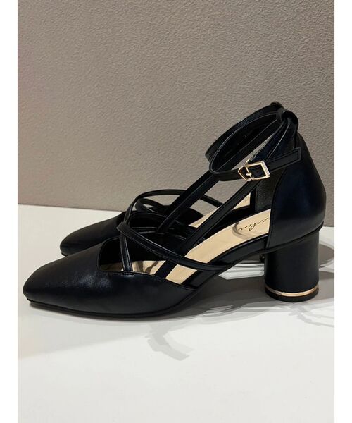 dazzlin（ダズリン）の「アートストラップサンダル（サンダル・レディース・ブラック/アイボリー・LARGE/MEDIUM）」の7枚目の写真