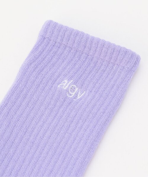 algy(アルジー)の「【抗菌防臭】algyロゴクルーソックス2(ソックス/靴下・キッズ・ラベンダー・21/24)」の2枚目の写真