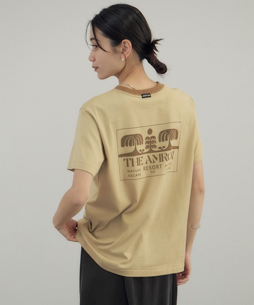 AMERICANA（アメリカーナ）の「【Americana（アメリカーナ） for SALON】リンガーT（Tシャツ/カットソー・レディース・ホワイト系その他5/ベージュ系その他・FREE）」の4枚目の写真