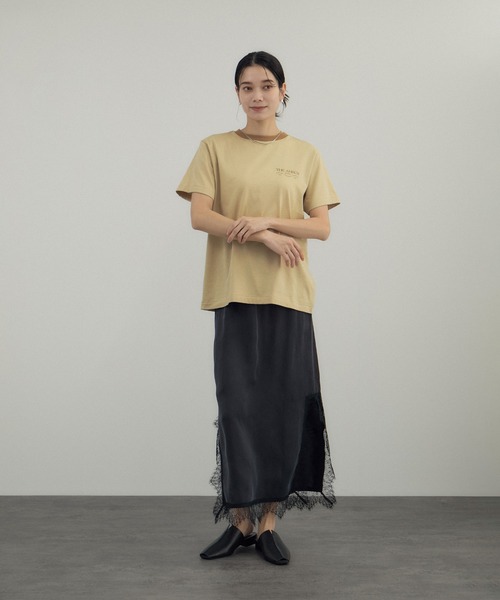 AMERICANA（アメリカーナ）の「【Americana（アメリカーナ） for SALON】リンガーT（Tシャツ/カットソー・レディース・ホワイト系その他5/ベージュ系その他・FREE）」の7枚目の写真