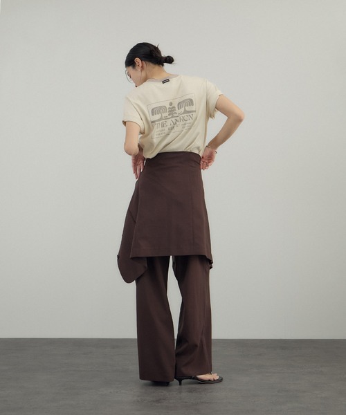 AMERICANA（アメリカーナ）の「【Americana（アメリカーナ） for SALON】リンガーT（Tシャツ/カットソー・レディース・ホワイト系その他5/ベージュ系その他・FREE）」の9枚目の写真