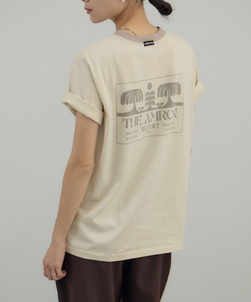 AMERICANA（アメリカーナ）の「【Americana（アメリカーナ） for SALON】リンガーT（Tシャツ/カットソー・レディース・ホワイト系その他5/ベージュ系その他・FREE）」の13枚目の写真