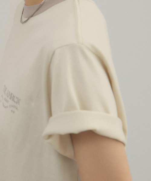 AMERICANA（アメリカーナ）の「【Americana（アメリカーナ） for SALON】リンガーT（Tシャツ/カットソー・レディース・ホワイト系その他5/ベージュ系その他・FREE）」の14枚目の写真