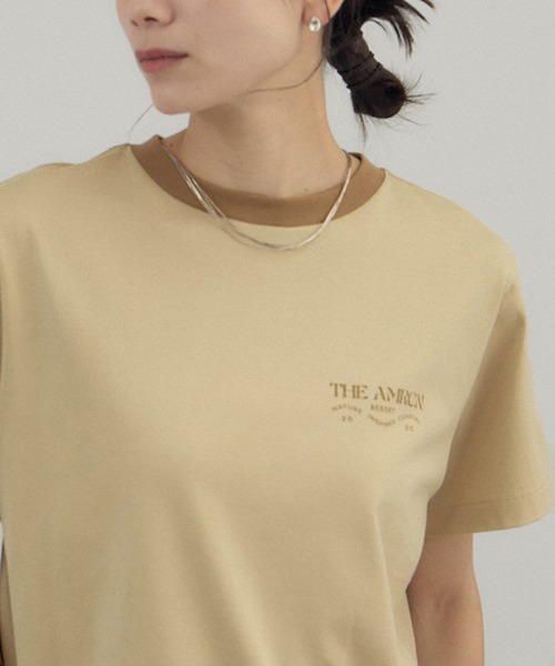 AMERICANA（アメリカーナ）の「【Americana（アメリカーナ） for SALON】リンガーT（Tシャツ/カットソー・レディース・ホワイト系その他5/ベージュ系その他・FREE）」の18枚目の写真