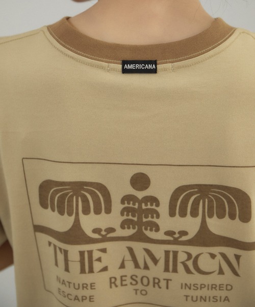 AMERICANA（アメリカーナ）の「【Americana（アメリカーナ） for SALON】リンガーT（Tシャツ/カットソー・レディース・ホワイト系その他5/ベージュ系その他・FREE）」の19枚目の写真