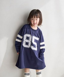 LOWRYS FARM | ナンバリングワンピースＬＳ　636472(ワンピース)