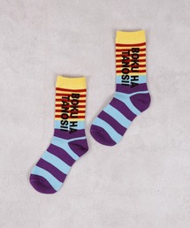 MARKEY'S | 【BOKU HA TANOSII】別注マルチボーダーソックス/19-21cm(ソックス/靴下)