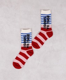 MARKEY'S | 【BOKU HA TANOSII】別注マルチボーダーソックス/19-21cm(ソックス/靴下)