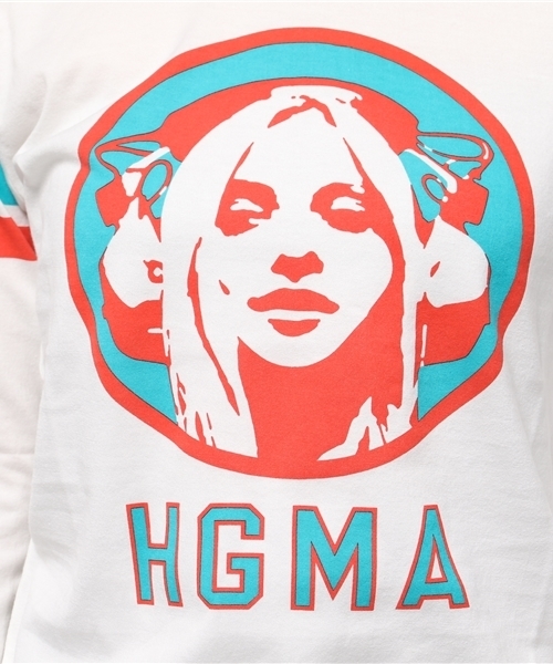 HYSTERIC GLAMOUR(ヒステリックグラマー)の「HGMA SPORTS pt 七分袖T-SH(Tシャツ/カットソー・レディース・ホワイト/イエロー/ネイビー・FREE)」の13枚目の写真