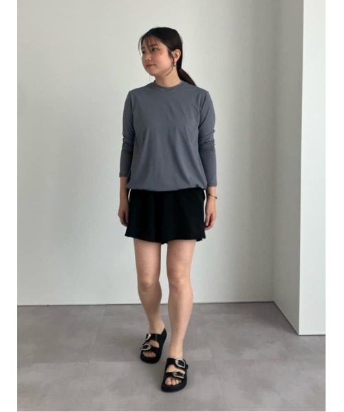 UR'S（ユアーズ）の「UVケア4点セットラッシュガード/水着（水着・レディース・ホワイト系その他/ベージュ/チャコール/アイボリー・S/M/L）」の5枚目の写真