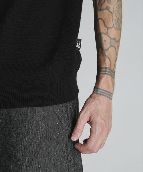 schott（ショット）の「Schott/ショット/B.S. KNIT VEST/ブラックシープ ニットベスト（ベスト・メンズ・ブラック・M）」の10枚目の写真