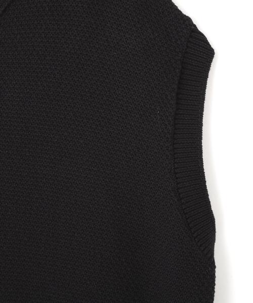 schott（ショット）の「Schott/ショット/B.S. KNIT VEST/ブラックシープ ニットベスト（ベスト・メンズ・ブラック・M）」の14枚目の写真