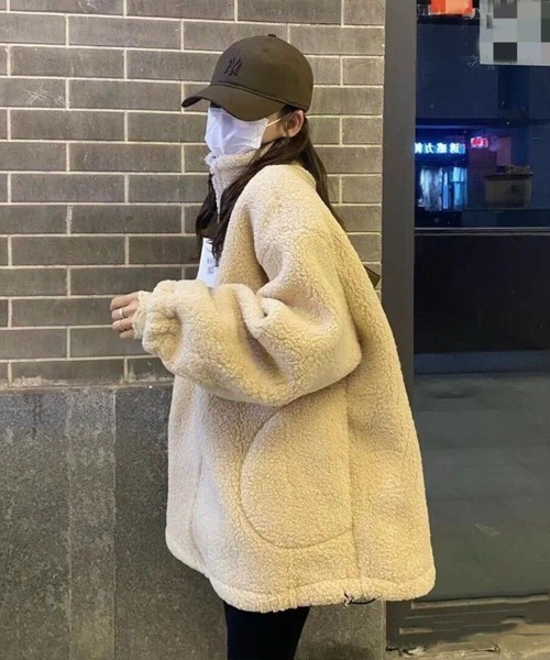 Flugge（フラッジー）の「ボアジャケット（その他アウター・レディース・ブラウン・LARGE/MEDIUM）」の3枚目の写真