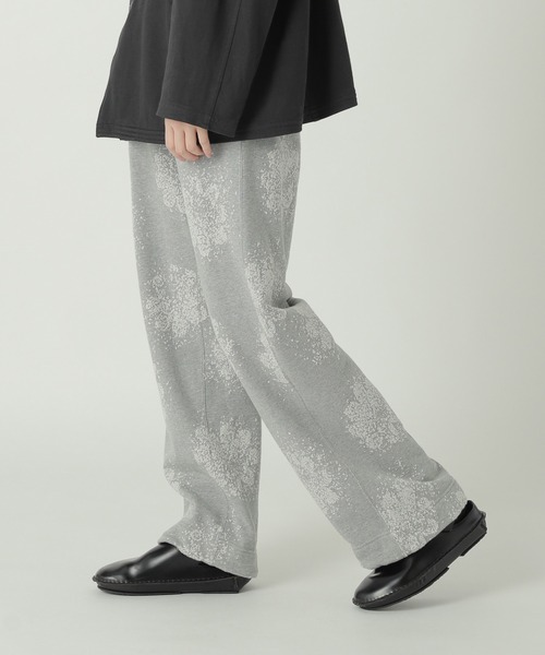 ZUCCa（ズッカ）の「JACQUARD SWEATSHIRT / パンツ（その他パンツ・レディース・グレー/ブラック・M size）」の6枚目の写真