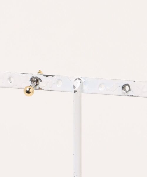 LINFA (リンファ)の「ステンレスポスト 片耳用 アクアドロップピアス(ピアス(片耳用)・レディース・ゴールド/シルバー・FREE)」の3枚目の写真