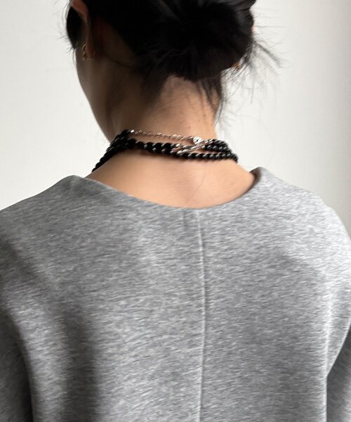 DouDou(ドゥドゥ)の「【WEB限定】オーバーシルエットダンボールベスト(Tシャツ/カットソー・レディース・ベージュ/ブラック/グレー・FREE)」の15枚目の写真