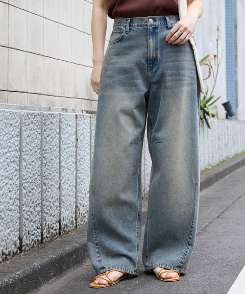 デニムパンツ（ウォッシャブル加工）ファッション通販 - ZOZOTOWN