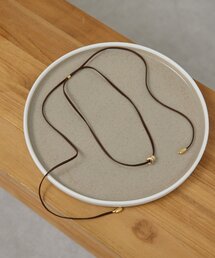 GALLARDAGALANTE | ダブルトップコードネックレス(リング)