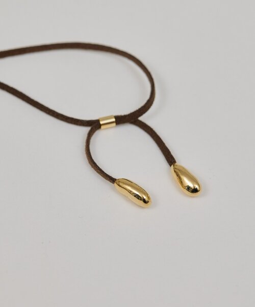 GALLARDAGALANTE（ガリャルダガランテ）の「ダブルトップコードネックレス（リング・レディース・シルバー/ゴールド・FREE）」の3枚目の写真