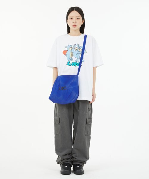 LMCの「NYLON TIE DYE CROSS BAG orange(メッセンジャーバッグ・レディース・その他・ONE SIZE)」の5枚目の写真