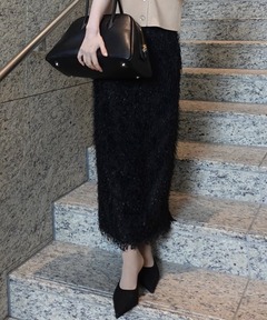 maison special ベロアシャーリングスカート MAISON SPECIAL(メゾンスペシャル)｜Velor Shirring Skirt/ベロア