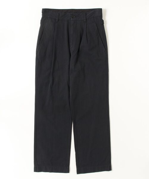 MHL.(エムエイチエル)の「FADED COTTON TWILL TROUSERS(その他パンツ・メンズ・ブルー系その他6・LARGE/MEDIUM/SMALL)」の9枚目の写真