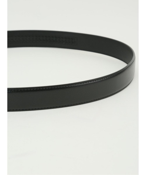 m.f.editorial（エムエフエディトリアル）の「【アジャストフリー 表牛革】m.f.エディトリアル メンズ シュリンク型押しベルト（ベルト・メンズ・ブラック・FREE）」の6枚目の写真