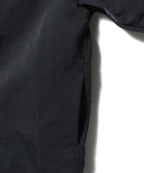 ESTNATION(エストネーション)の「ESTNATION / ナイロン シャツブルゾン(ブルゾン・メンズ・ネイビー/ブラック・MEDIUM/LARGE)」の5枚目の写真