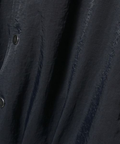 ESTNATION(エストネーション)の「ESTNATION / ナイロン シャツブルゾン(ブルゾン・メンズ・ネイビー/ブラック・MEDIUM/LARGE)」の8枚目の写真