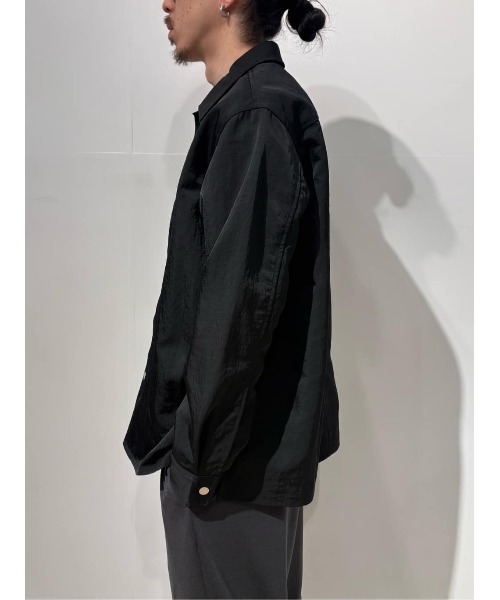 ESTNATION(エストネーション)の「ESTNATION / ナイロン シャツブルゾン(ブルゾン・メンズ・ネイビー/ブラック・MEDIUM/LARGE)」の15枚目の写真