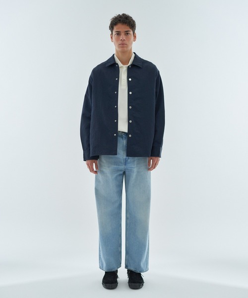ESTNATION(エストネーション)の「ESTNATION / ナイロン シャツブルゾン(ブルゾン・メンズ・ネイビー/ブラック・MEDIUM/LARGE)」の19枚目の写真