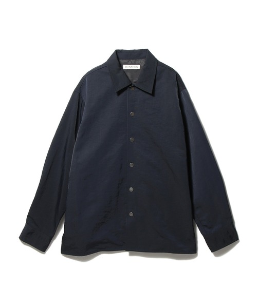 ESTNATION(エストネーション)の「ESTNATION / ナイロン シャツブルゾン(ブルゾン・メンズ・ネイビー/ブラック・MEDIUM/LARGE)」の22枚目の写真