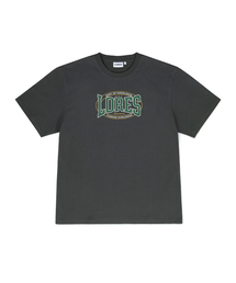 LORES（ロアス）の「Bulge Logo S/S Tee - Charcoal（Tシャツ/カットソー）」